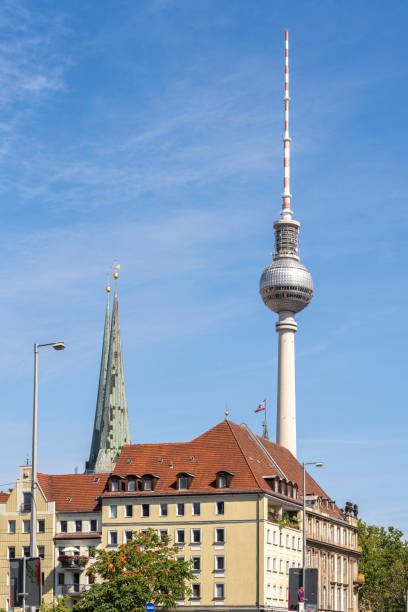 istock TV tower and the Nikolaiviertel in Berlin 1268978064