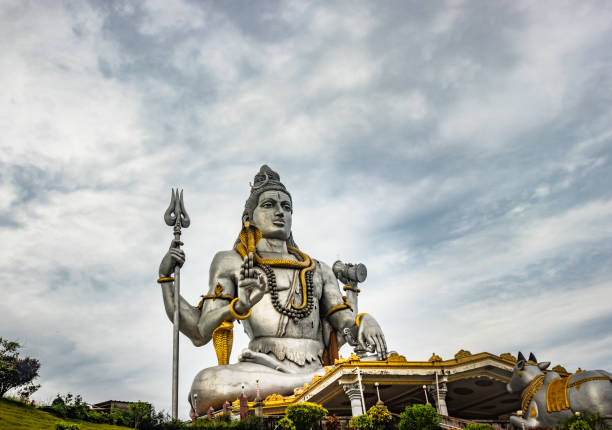 istock shiva statue isolated at murdeshwar temple close up shots from unique angle 1268991944