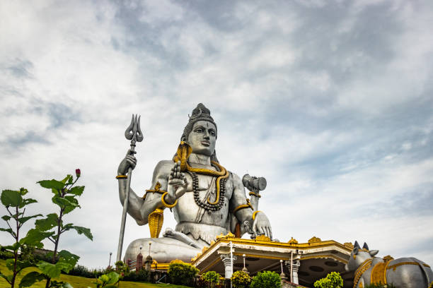 istock shiva statue isolated at murdeshwar temple close up shots from unique angle 1268991959