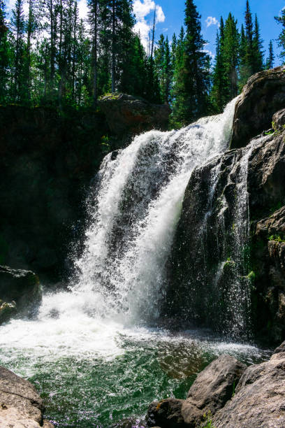 istock Moose Falls, Yellowstone National Park 1268997464