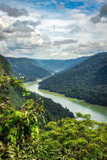 istock western ghat amazing dense greenery with leading river 1268997786