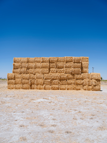 Bale, Hay, Stack, Agricultural Field, Haystack