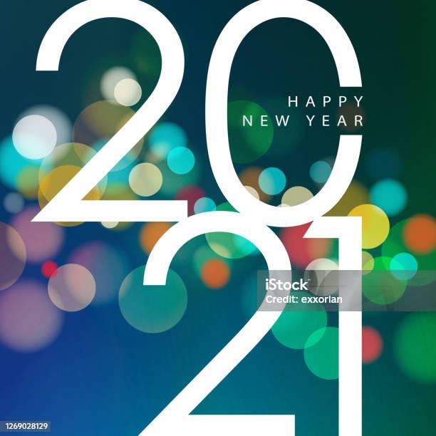 2021 New Year Celebrations Stock Illustration - Download Image Now - New Year's Eve, 2021, New Year
