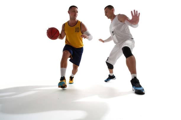 istock Basketball players. 1269029639