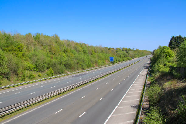 istock Empty M4 motorway UK during Covid-19 pandemic 1269034663