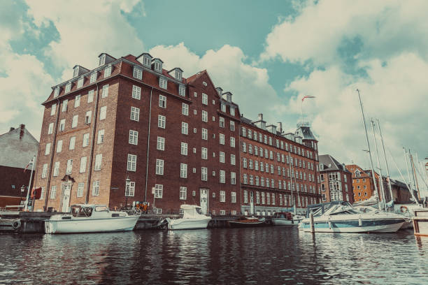 Street of old town, Copenhagen, Denmark