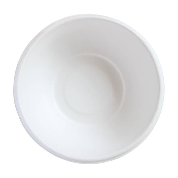 istock Paper bowl isolated on white background 1269042322