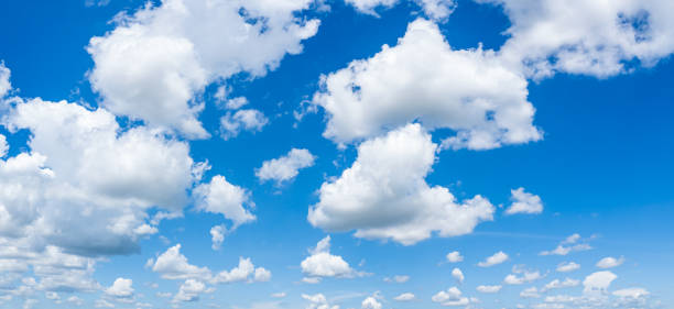istock Panorama blue sky and clouds with daylight natural background. 1269044331