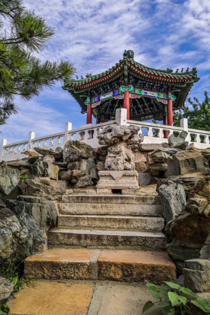 istock A pavilion at the Ritan Park is built on a hill, Beijing, China 1269062235