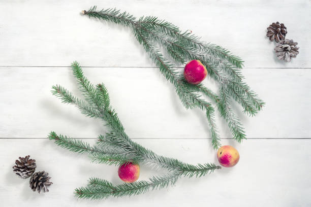 istock christmas festive background with fir branches 1269063385