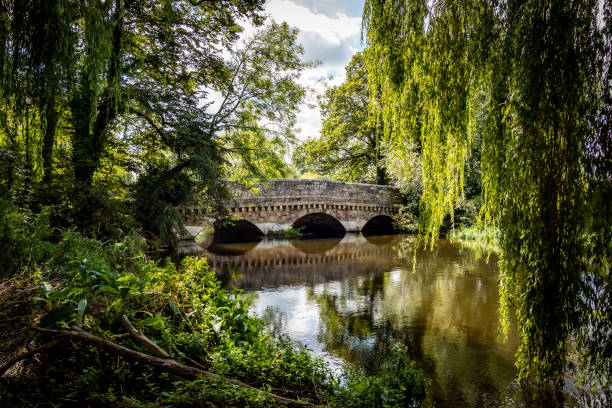 мост уэст-стрит в рингвуде, хэмпшир - ringwood стоковые фото и изображения