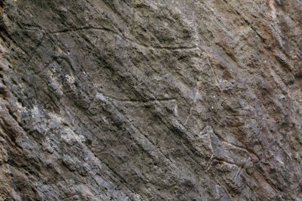 istock Rock Art, Petroglyphs, Carvings in Gobustan, Azerbaijan 1269071647
