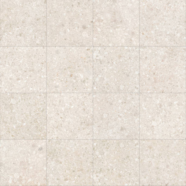 istock Porcelain stoneware tiles map for 3d graphics, seamless texture 1269095499