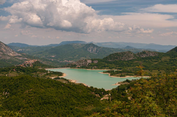 istock Castel San Vincenzo, Isernia, Molise. The lake. 1269098211