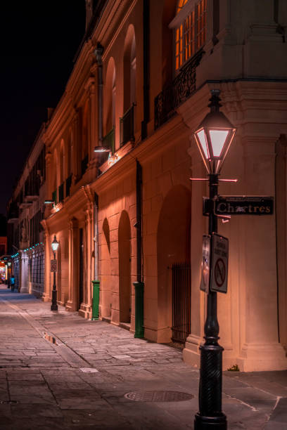 French Quarter at night