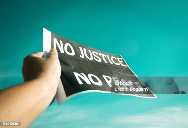 Protests Protest In Usa America And In Europe Stock Photo - Download Image Now - No Justice No Peace, Activist, Adult