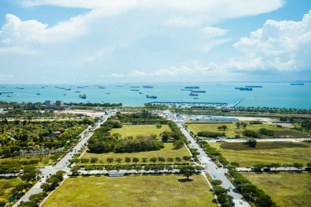 istock Singapore Urban Skyline from Central Area 1269107762