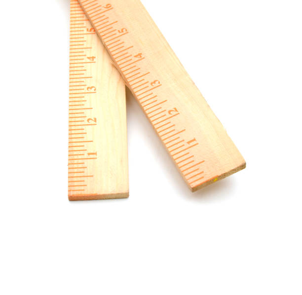 istock two wooden ruler isolated on white 1269126009