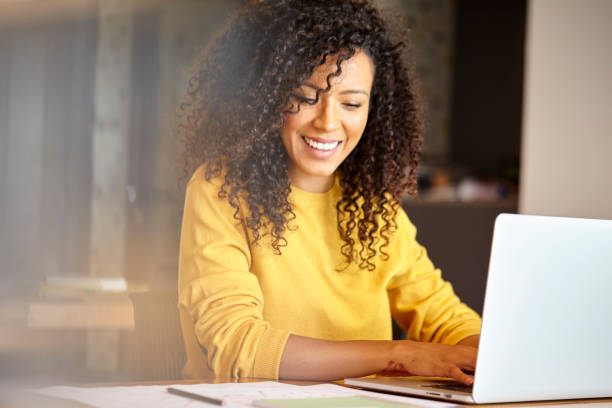 istock Businesswoman working in office 1269128517