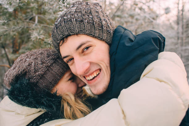 istock Happy moments with young romantic couple 1269131034