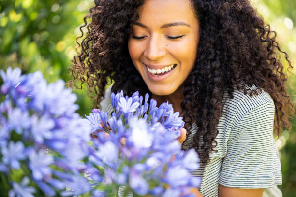 istock Young woman in garden 1269131177