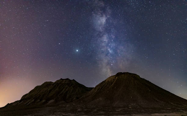istock Milky Way over Gobustan Hills 1269135394