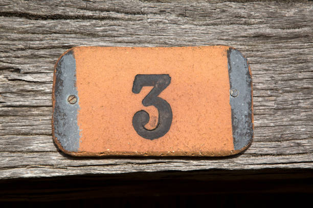 istock Number Three on Wooden Background 1269146605