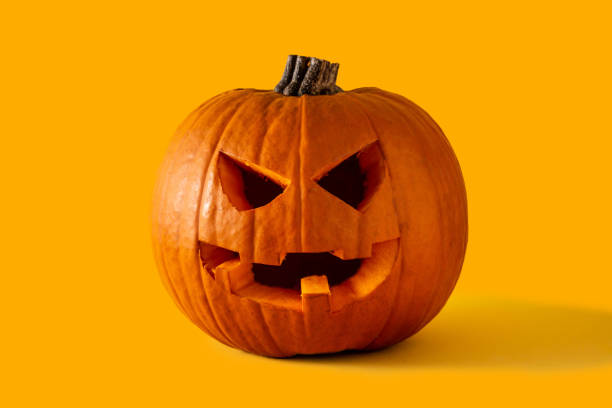 istock Natural halloween pumpkin 1269147819