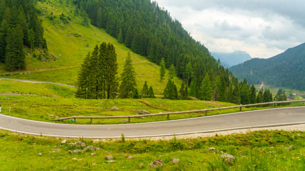 istock Landscape along the road to Manghen pass 1269160168