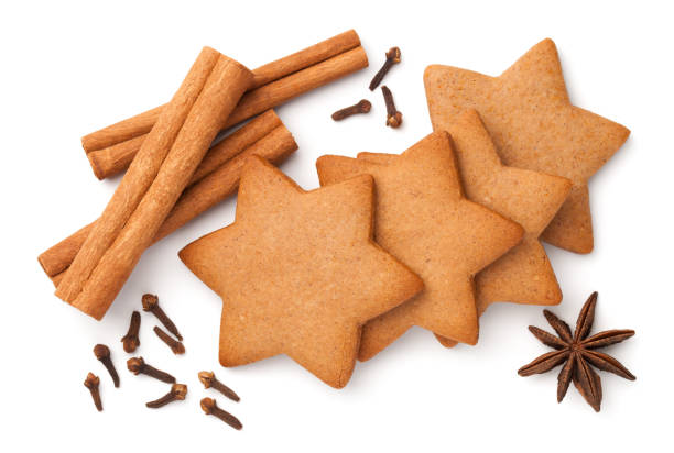 istock Gingerbread Star Cookies With Cinnamon Sticks 1269161481