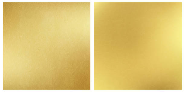 Golden textured square backgrounds. Vector Set of abstract gold texture square backgrounds. Golden textured square backgrounds. Vector illustration. Foil stock illustrations