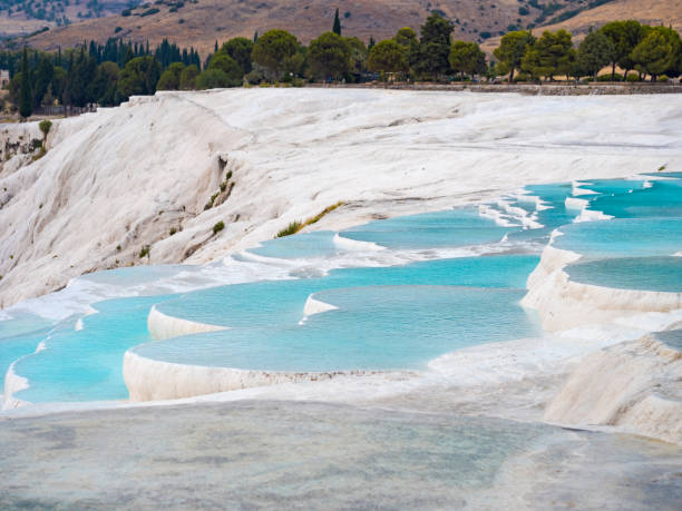 istock Travertines in Pamukkale, Turkey 1269167992
