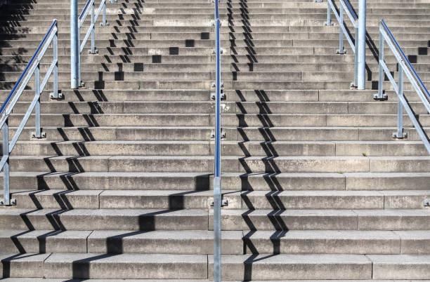 istock Different outdoor views on concrete stairways. 1269169700