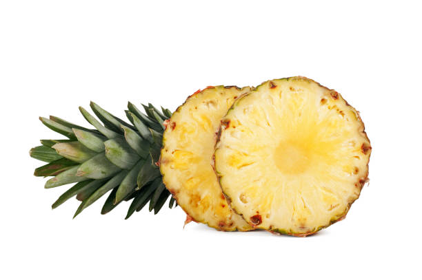 istock two pineapple rings isolated on a white background 1269172480