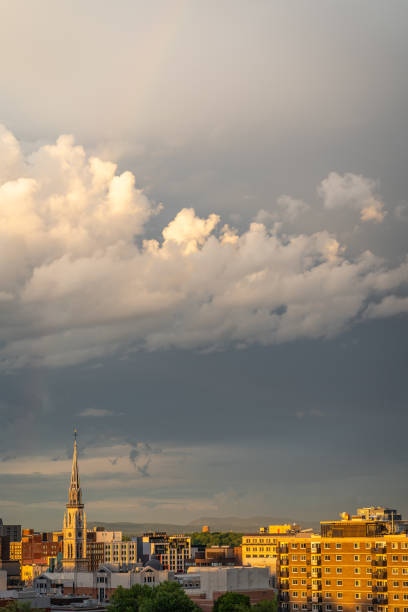 istock Montreal cityscape during sunset. 1269180115