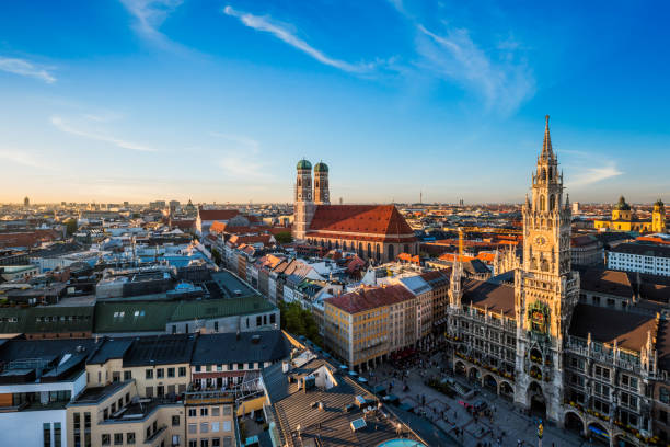 istock Aerial view of Munich, Germany 1269180161