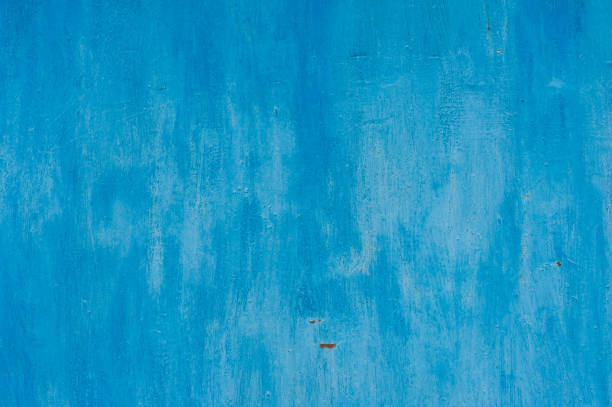 istock Abstract metal texture background. Old surface in rust and dirt in blue color. 1269188614