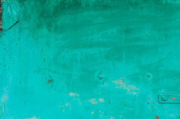 istock Abstract metal texture background. Old surface in rust and dirt in blue color. 1269188627