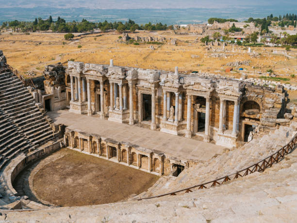 istock Hierapolis Theater in Turkey 1269189428