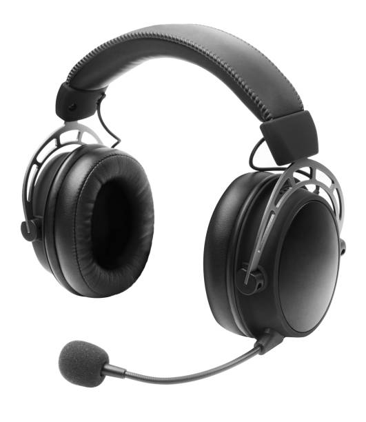 istock High-quality headphones on a white background. 1269197488
