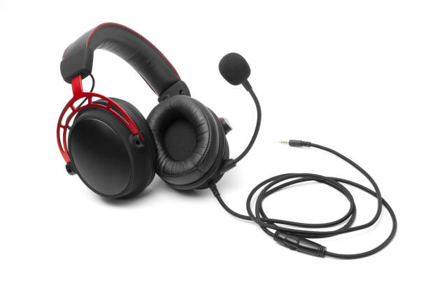 istock High-quality headphones on a white background. 1269197491