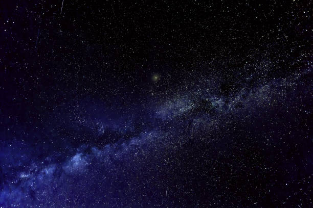 istock Milky way galaxy with stars and space dust in the universe 1269210995