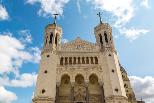 istock Notre Dame de Fourviere in Lyon 1269214991