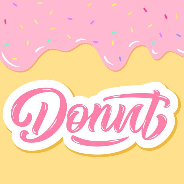4,700+ Donut Font Stock Photos, Pictures & Royalty-Free Images - iStock