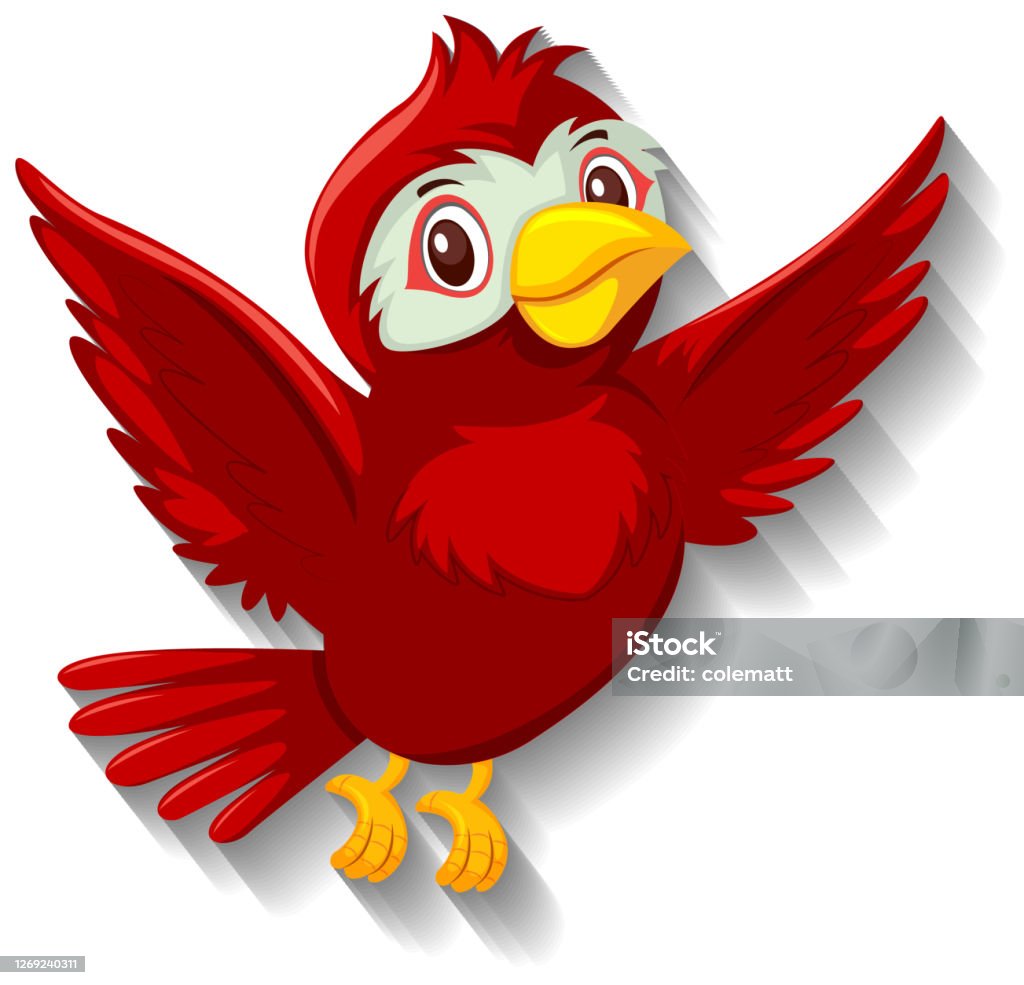 Ilustración de Bonito Personaje De Dibujos Animados De Pájaro Rojo y más Vectores Libres de Derechos de Animal - iStock Ilustración de Bonito Personaje De Dibujos Animados De Pájaro Rojo y más Vectores Libres de Derechos de Animal - iStock