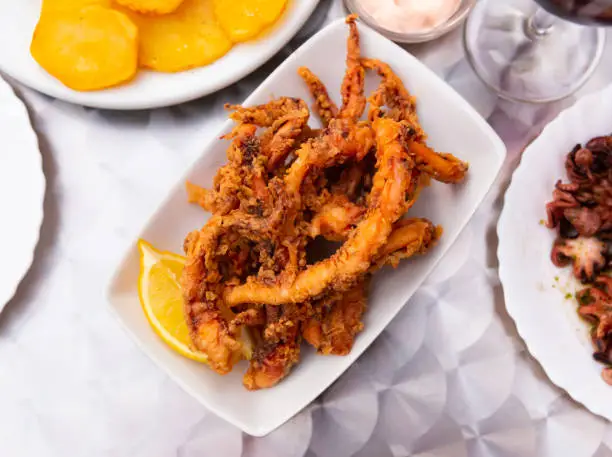 Photo of Deep fried squid tentacles