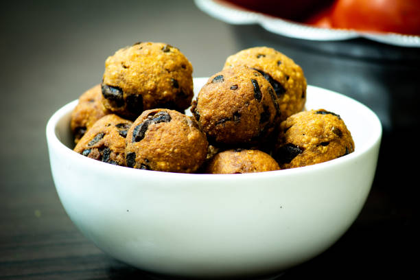 istock Homemade mysore bonda which is a popular Indian snack (deep fried) 1269248590