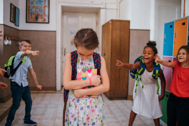 istock Peer violence in the school 1269251786