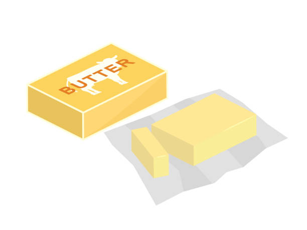 ilustraciones, imágenes clip art, dibujos animados e iconos de stock de ilustración de mantequilla - butter