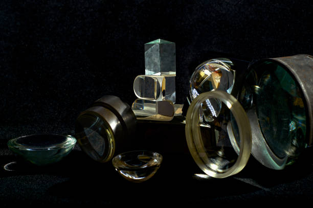 30 Sep 2015 vintage lens elements in black background kalyan Maharashtra India